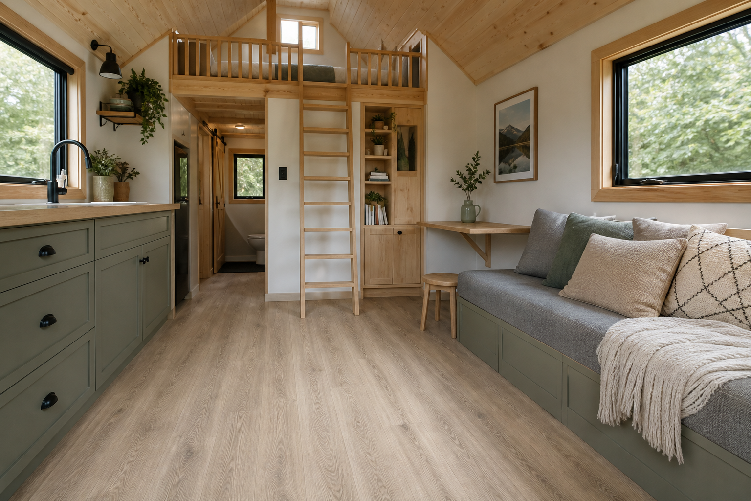 Vinylboden im Tiny House